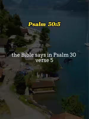 An aerial view shows a serene landscape with a large body of blue water and a shoreline lined with buildings and trees. Text overlays appear in the image to provide context.