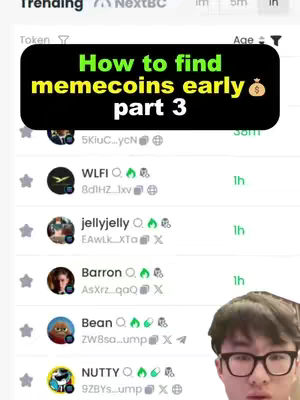 The cover image has a screenshot from a crypto-currency tracking app, superimposed with a text overlay. At the side, a person is looking at the camera with a surprised face. The background is a list of trending coins.