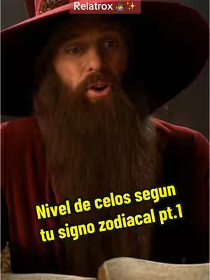 The cover image features a close-up of a man dressed as a wizard, likely for a role-playing or fantasy theme. The man has a long beard and is wearing a large, dark hat, with a red shirt under a dark robe. Text overlay in a bright yellow color adds context to the video.