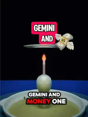 The image features a surreal composition against a blue and black gradient background. Central to the image is a lit candle atop a white sphere, which sits within a shallow, white bowl filled with a light-green liquid. Descending from the top, there's a band of silver. Adjacent is money shaped into wings, colored in green and white with the number 69 on it. Text overlays are featured with a pink box and red font in a white box as well, adding to the visual interest and thematic alignment.
