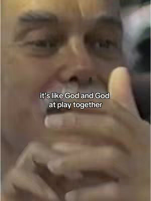 Close-up shot of a light-skinned man's face, with his hands partially obscuring his face. The background is slightly out of focus, and the man appears to be smiling or smirking, with the hook text overlaid on the image.