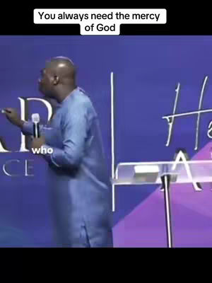 The cover image shows a man speaking on a stage with a microphone. The background is a purple gradient with white text. The man is wearing a blue shirt.