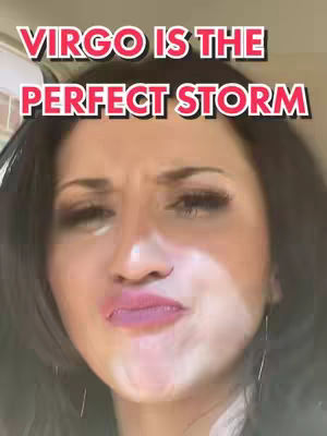 A close-up shot of a woman with dark hair, angled from the chest up. She has fair skin, full lips colored with pink lipstick, and prominent long lashes. The woman has a slightly furrowed brow and a slight pout, suggesting a skeptical or thoughtful expression. Overlaid on her head is a rectangular text box with bold, white-stroked text.