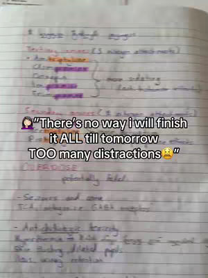A photo of a notebook with handwritten notes, and a text overlay that shows an inspirational quote. The elements are layered on the image and seem to be on a desk or table; the notes are in black pen on lined paper.