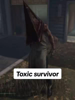 The cover image features a character from a video game. The character has a large, ominous triangular head; the character's upper body is visible, adorned in a dark, tattered outfit. The background is a dimly lit outdoor scene, and the video title is presented.