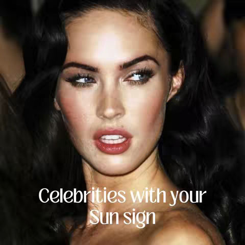 Close-up shot of a woman with dark hair, looking slightly to the side. Text overlayed on the image.