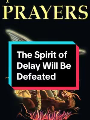 The cover image features the text overlayed on a painting of an angel defeating a demon over a fire. The background color is black.