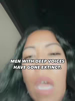 A close-up shot focuses on a woman's face, with the lower portion of her face, including her mouth, in sharp focus. The background appears dark, and text overlays the image.