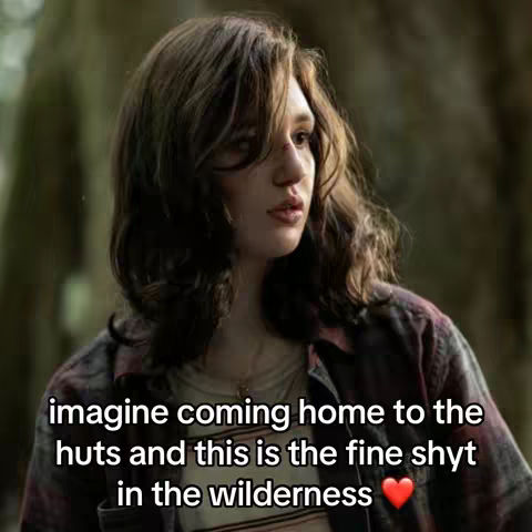 The cover image features a medium shot of a young woman with brown hair, subtly looking towards the right. The background is blurred, depicting a natural outdoor setting. Overlayed on the image is text that is white