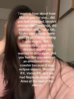 The cover image features a young woman looking at the camera, with text overlaid. She has long, dark hair and is wearing a light-colored top. The text discusses astrology.