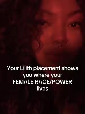 A close-up shot of a person’s face, likely a young woman, with a soft focus effect. The background is dark red. The main subject has a nose ring and her eyes are looking towards the viewer. White text is overlaid on this image, communicating the video’s core message.