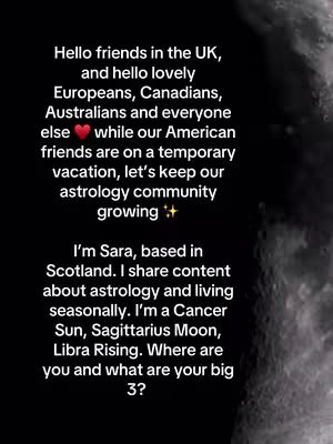The image features text on a black background, with a blurred, partial moon visible in the top right. The text is formatted in a list-like manner, with white font.