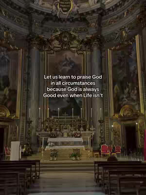 The cover image showcases a grand interior of a church or cathedral, rendered in a vertical orientation. The architecture displays high ceilings with arches, pillars, and detailed decorative elements. Sunlight streams in, highlighting the ornate design of the church. Overlayed on the image is text in a white font.