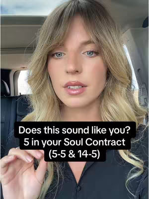 A selfie-style shot with a woman in the driver's seat, wearing a black shirt and light-colored, layered hair. Text overlays on the image.
