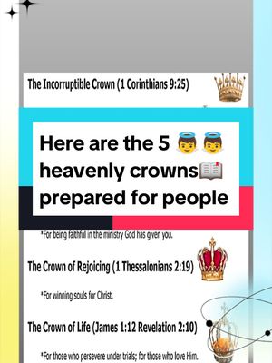 A vertical image with a light blue and grey gradient background. Several text elements and graphics are overlaid. The main text is in bold white font on a teal rectangle, with related emojis. Below that, more text in a smaller font size is present, along with images reminiscent of crowns.