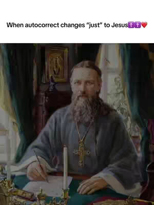 The cover image features a portrait of a bearded man in ecclesiastical robes, likely a priest or clergyman, seated at a desk with a pen in hand, writing on a piece of paper. The overall color palette is warm with browns and golds, evoking a sense of history and solemnity. The background is detailed with curtains, a painting on the wall, and a lit candle on the table. The composition has a classic, slightly historical feel.