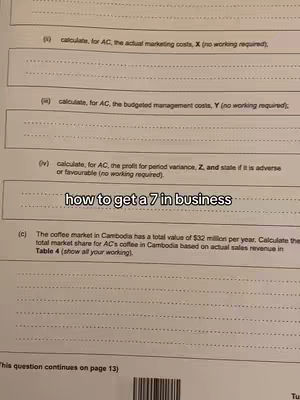 The cover image shows a close-up of an exam paper with economic questions. At the bottom, a text overlay states the video's goal.