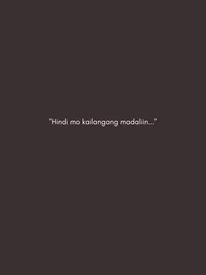 A minimalist cover image with a dark brown background. Centered is a line of white text, enclosed in quotation marks.