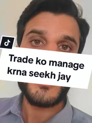 A close-up shot of a man's face, with a white rectangular text overlay covering the lower portion of his face. The man has dark hair and a beard, and is looking at the camera. The TikTok logo is visible in the upper left corner of the frame.