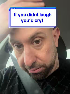 The cover image shows a close-up of a man's face, with a text overlay in a window-like frame. He appears to be inside a vehicle, and the lighting suggests daylight with soft shadows.