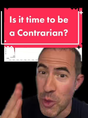The cover image shows a man making a facial expression, with a red banner above him that contains text. Behind him, a chart or graph can be slightly seen.