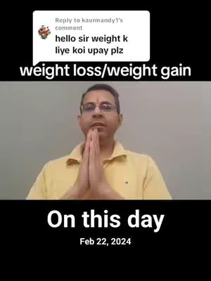 The image shows a man with glasses in a yellow collared shirt, with a hand gesture as if in prayer, set against a plain background. There is a text overlay with a comment and a question.