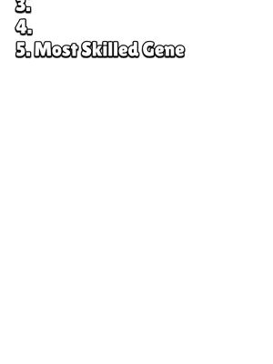 A white background with black text labels the top 5 memes in Brawl Stars, with a list from 3 to 5.
