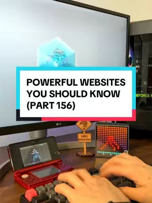The cover image shows a person's hands typing on a black keyboard with red keys. In the background is a computer monitor displaying a turquoise and blue object. There is a red Nintendo 3DS handheld game console on the desk along with a Kiwi crossing sign and a small digital display.