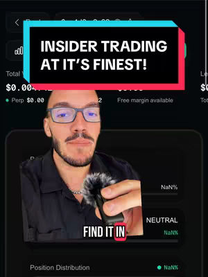 A man with glasses and a beard holds a microphone and looks at the camera. Text overlaid at the top of the image, and text at the bottom of the image.