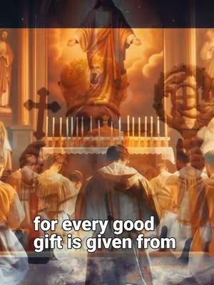 The cover image shows a church scene with a statue of Jesus Christ in the background. In front of it are candles and table and many people. In the bottom part of the image there is text over the image.