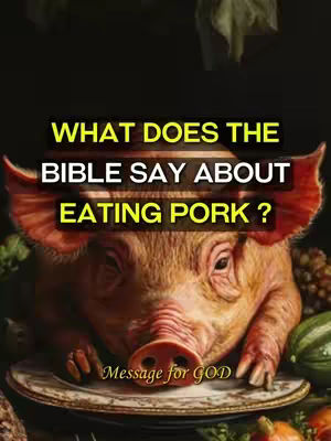 A cover image features a pig's head centered, presented on a plate amidst an assortment of food and against a dark background with some leaves. There is text overlay on top and on the bottom.