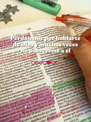 The image shows an open Bible with handwritten notes and highlighted passages. Text overlays are also present, along with various elements that emphasize the spiritual theme. Colors are soft, and the overall composition invokes a sense of peace.