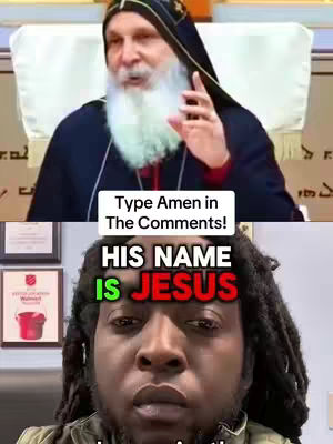 The cover image is split into two sections. The upper half shows a man in religious garb, speaking. The bottom half displays a close-up of a man's face. The main colors are neutral, with text overlays in the foreground.