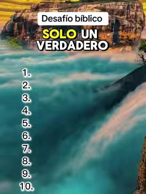 The image presents a vibrant, fantasy-like landscape. A towering rock formation dominates the background, with cascading waterfalls and a lush, green foreground. White text overlays include a challenge title at the top; numbered list with a gradient blue to greenish background for the numbered list. A soft, blurred effect creates a sense of depth and wonder.
