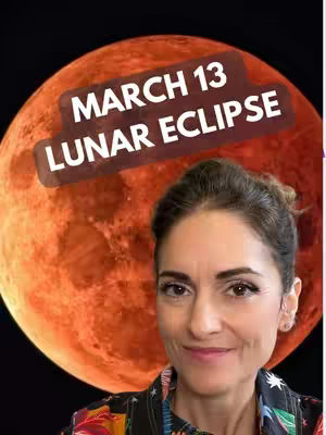 The cover image displays a woman's face with a reddish-orange planet-like background and a text overlay indicating the date and event.