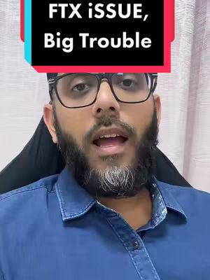 A man with glasses and a beard looks directly at the camera. Black text on red and black background appears above him.
