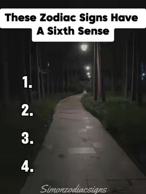 A nighttime shot shows a paved pathway winding through a dark, tree-lined park or forest. The path curves gently towards the background, with streetlights intermittently placed along its edges, casting a soft glow. The sky is obscured, suggesting it is late at night. Overlaid at the top is text indicating the subject of the video. The bottom has a watermark for the creator.
