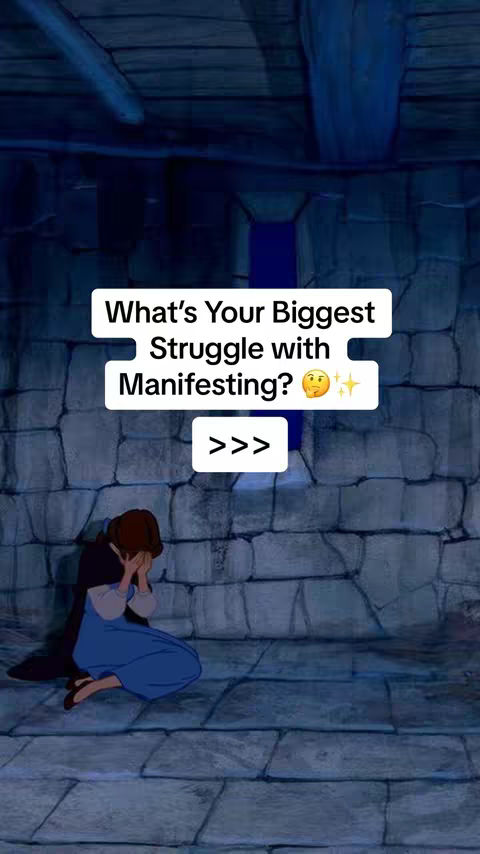 The cover image features a scene from the animated film 'Beauty and the Beast'. It shows Belle, in her classic blue dress, sitting on what appears to be a stone floor, with her face hidden in her hands. She is surrounded by a stone wall and a dark, shadowy environment, which suggests a dungeon or a secluded area. There is text overlaid on the image within a white rectangular box.