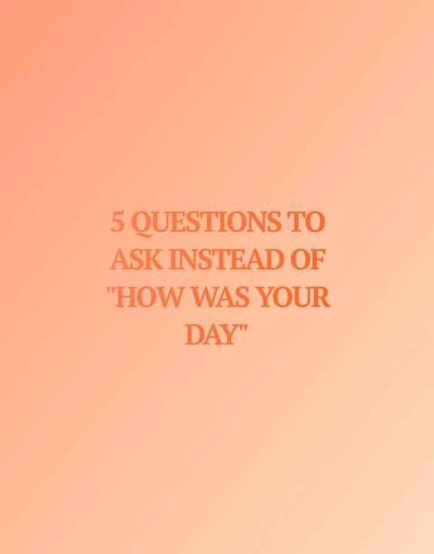 The cover image has a gradient color background of orange and peach. Overlaid on the background is the text content in orange font.