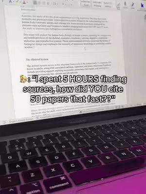 A laptop screen displaying a document from a top angle. The keyboard is visible in the foreground, with a hook text overlayed on the document. The colors are muted, focusing on the screen and keyboard, suggesting a study or work environment.