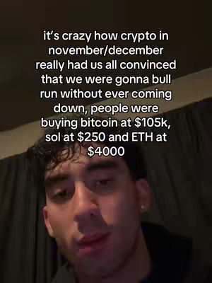 The cover image features a young man in a selfie-style video. He is positioned in front of a blurred out, dark background. The man is looking towards the camera, and the image features overlaid text. The text is light-colored font against a dark background.