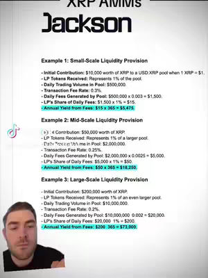 A screenshot from what looks like financial educational content, with a man in the bottom left corner presenting the content.