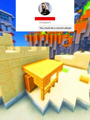 The cover image presents a vibrant Minecraft scene with textured blocks, a wooden table, and an overlaid text bubble containing a profile picture and a message. The scene is brightly lit with a focus on color and the digital aesthetic.