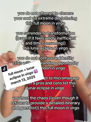 A person is holding a card with astrology information, with a list of text on the background.
