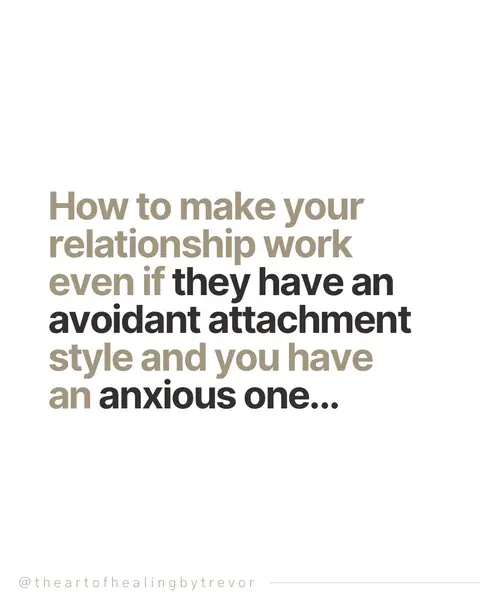 Plain, light-colored background with text that shares advice on relationship topics. The text is in different shades of gray, with some words highlighted in bold for emphasis. The overall design is clean and simple, drawing attention to the message.