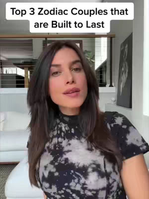 The cover image shows a woman with long, dark hair, a black and white tie-dye patterned top, and a neutral expression. Text appears to be overlaid at the top, informing the viewer of the video's topic. The background suggests a modern home setting.