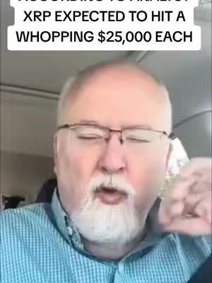 The image shows a man with glasses and a white beard looking at the camera, with text overlayed at the top.
