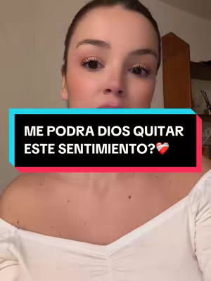 A woman with brown hair and makeup looks directly at the camera, the background is out of focus. A text box with text in Spanish is overlaid on the image.