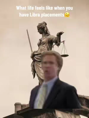 The cover image shows a blurred image of a man making a surprised face in front of the statue of Lady Justice. The statue is in the background above the man.