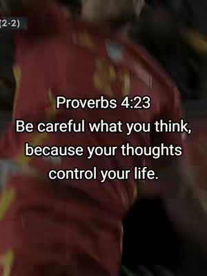 The cover image features text overlaid on a blurry background of a person in a red shirt. The text includes a Bible verse and a call to action.